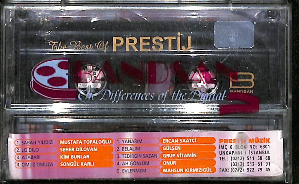 The Best of Prestij Orijinal Kaset (Sıfır) * Prestij Müzik - 1999 * KST30178 - 2
