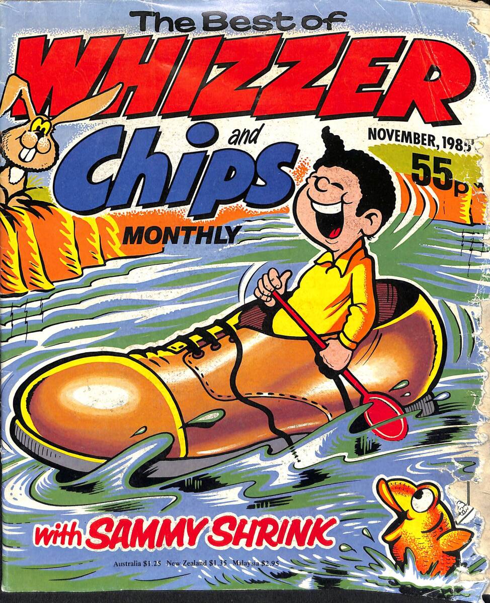 The Best Of Whizzer And Chips Monthly November 1985 NDR91450 - 1