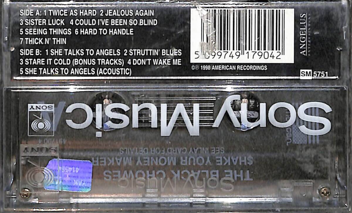 The Black Crowes - Shake Your Money Maker Kaset (Türkiye Baskı, Sıfır , Kırmızı Bandrol) KST30742 - 2