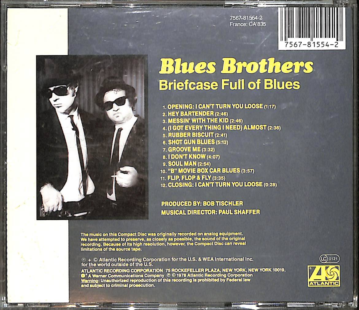 The Blues Brothers - Briefcase Full Of Blues CD (İkinci El) CD4045 - 2