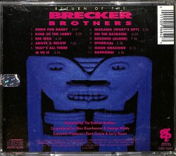 The Brecker Brothers ‎– Return Of The CD (İkinci El) CD5518 - 2