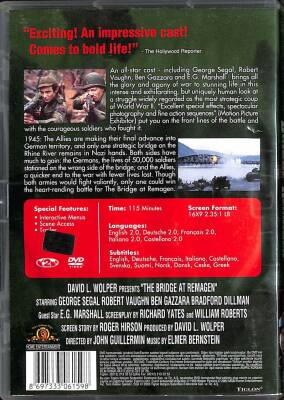 The Bridge At Remagen DVD Film (108) DVD1725 - 4