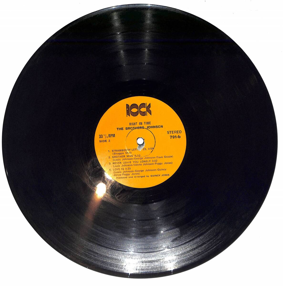 The Brothers Johnson – Right On Time LP PLAK (Açıklamayı Okuyunuz) PLK26665 - 1