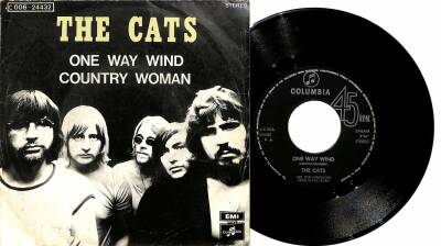 The Cats – One Way Wind (1971 - Belçika) 107 PLK19403 - 1