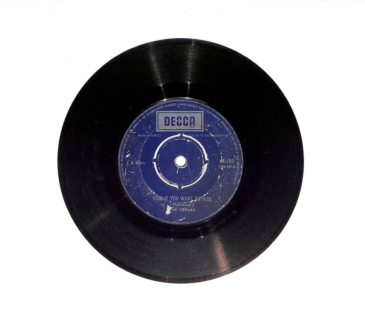 The Cedars - For Your Information / Hide If You Want To Hide PLAK (10/5.5) PLK23421 - 1