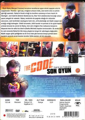 The Code Son Oyun DVD Film (1010 Kondisyon - Sıfır Ayarındadır) - Karton Kapak DVD1358 - 2