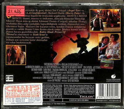 The Count Of Monte Cristo Kontu VCD Film VCD17890 - 2