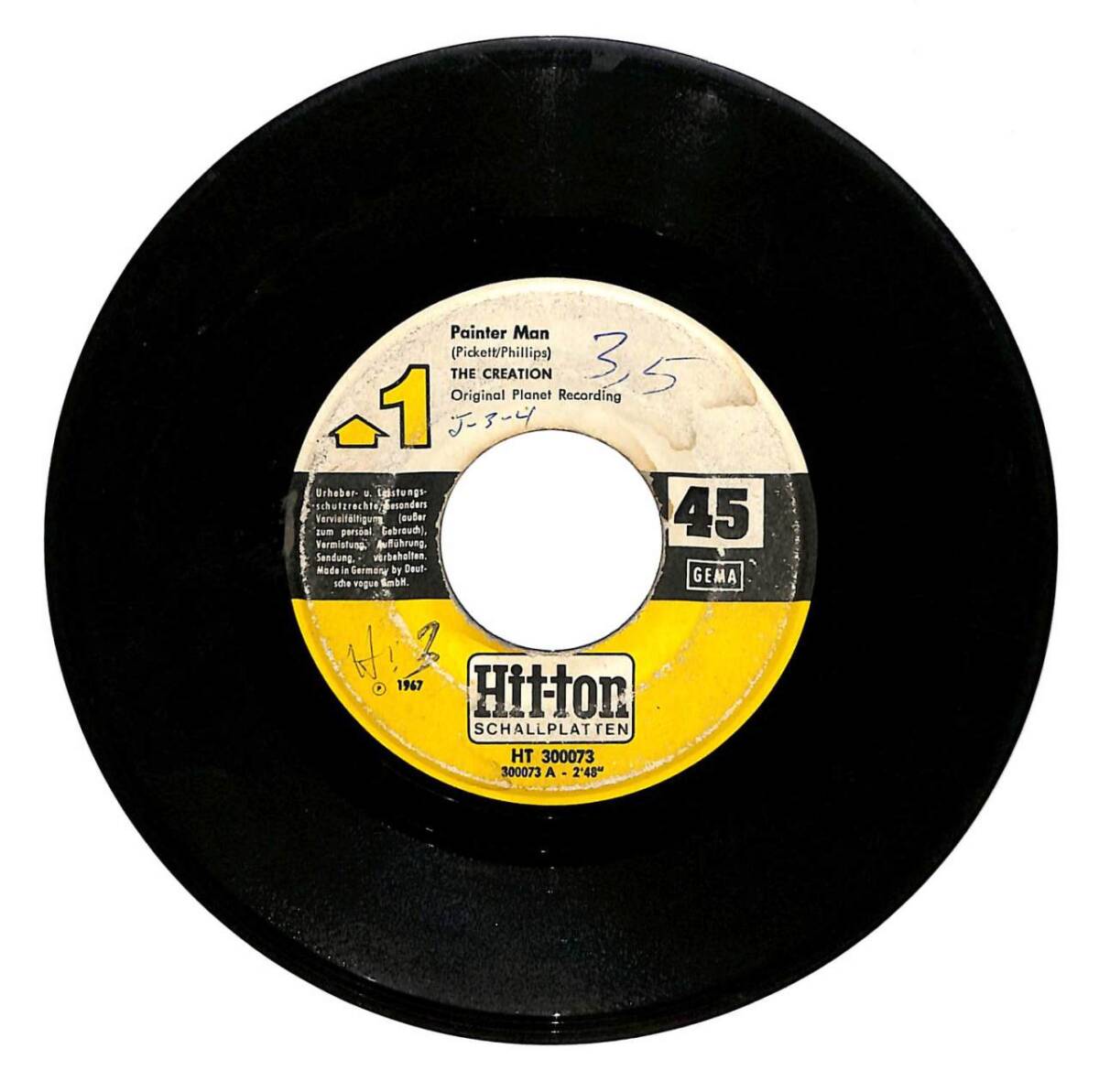 The Creation (1967) ‎– Painter Man Biff,Bang,Pow (106.5) PLK12550 - 1