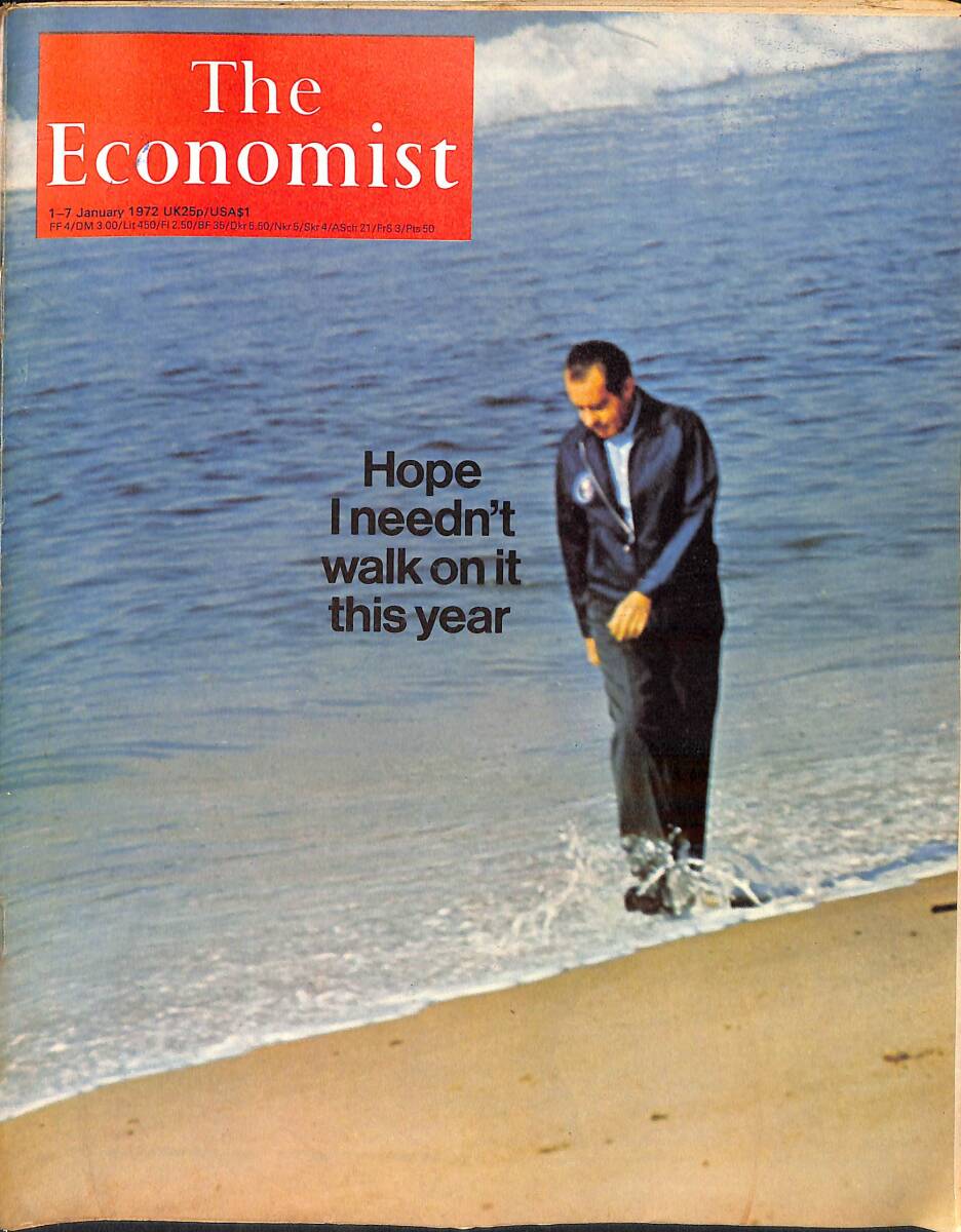 The Economist – 1-7 January 1972 – If Czechs applaud, we should tremble – President Johnson NDR100918 - 1