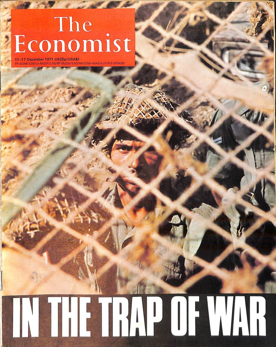 The Economist – 11-17 Dezember 1971 – How the Indians set out to win the east – Hands across the Rhine-to catch a floating currency NDR100908 - 1