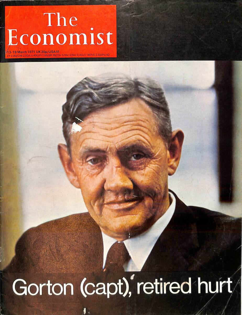 The Economist – 13-19 March 1971 – With the bosses and the brothers – Brezhnev's Westpolitik NDR100978 - 1