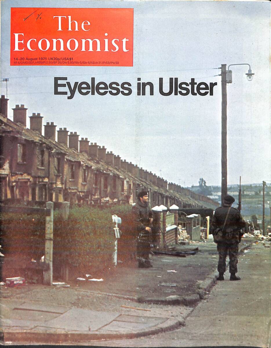 The Economist – 14-20 August 1971 – Hassan had a rotten birthday party – The lost children of Father Mao NDR100916 - 1