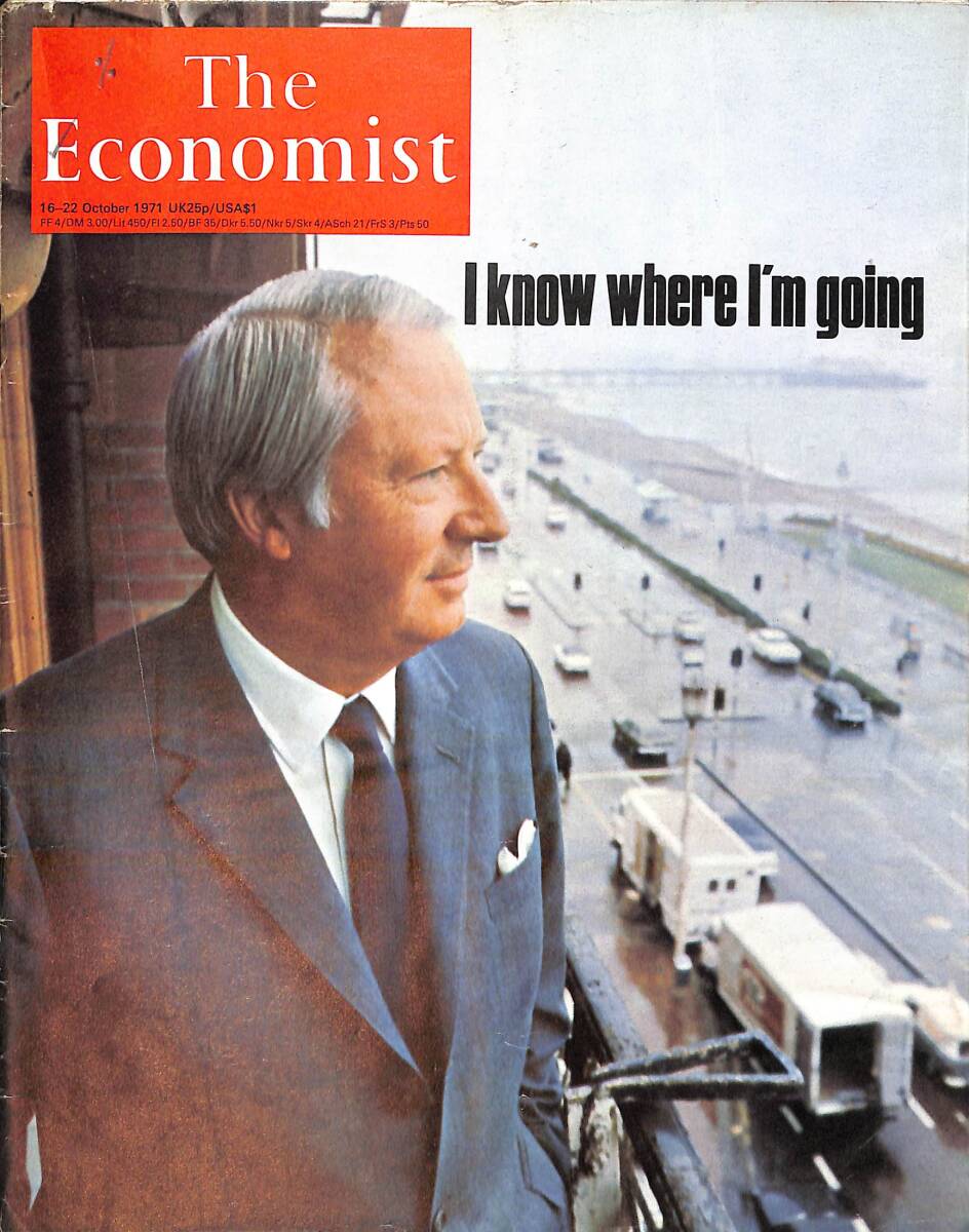 The Economist – 14-22 October 1971 – A plunge for Ulster – Is Mao's army the trouble? NDR100882 - 1