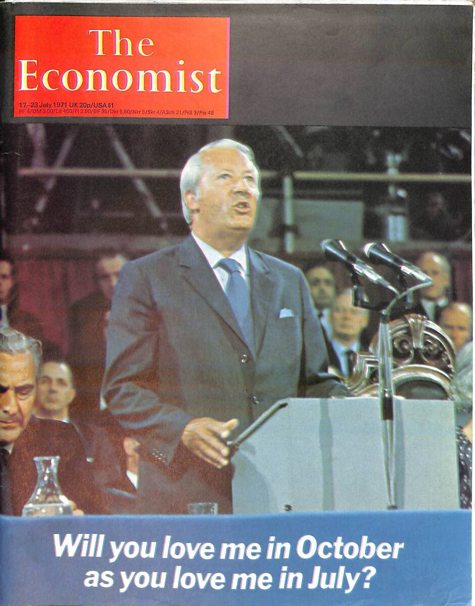 The Economist – 17-23 July 1971 – The Bengal pressure builds up on Mrs. Gandhi NDR100912 - 1