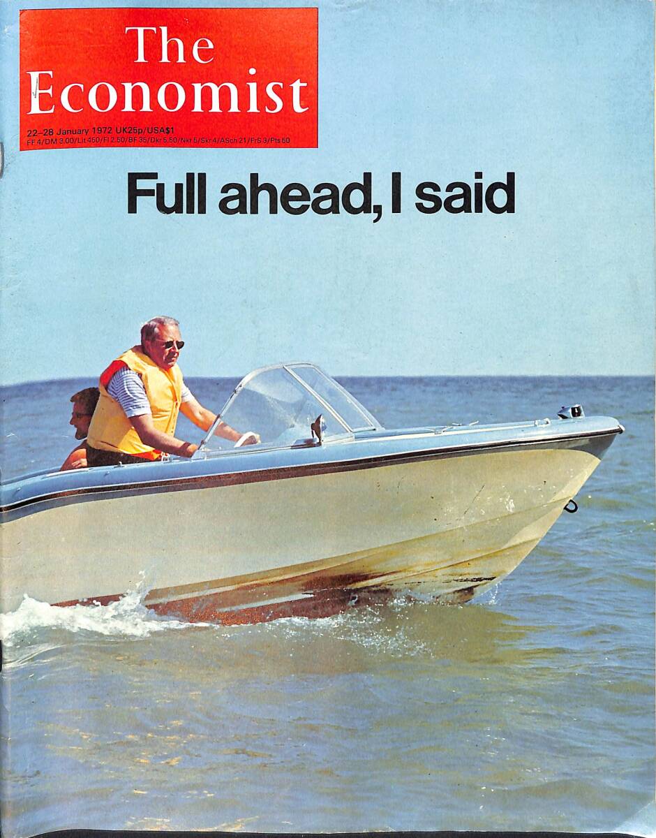 The Economist – 22-28 January 1972 – Malta lets off steam – This time the Israelis didn't stay in Lebanon NDR100920 - 1