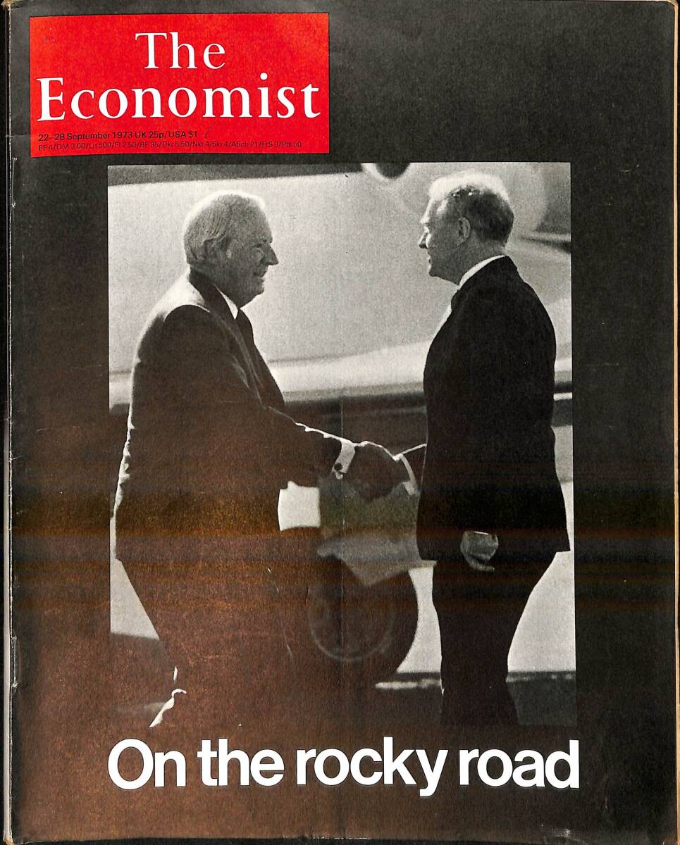 The Economist – 22-28 September 1973 – Mr. Agnew – Mr. Dayan's – The Second Vietnam NDR100952 - 1
