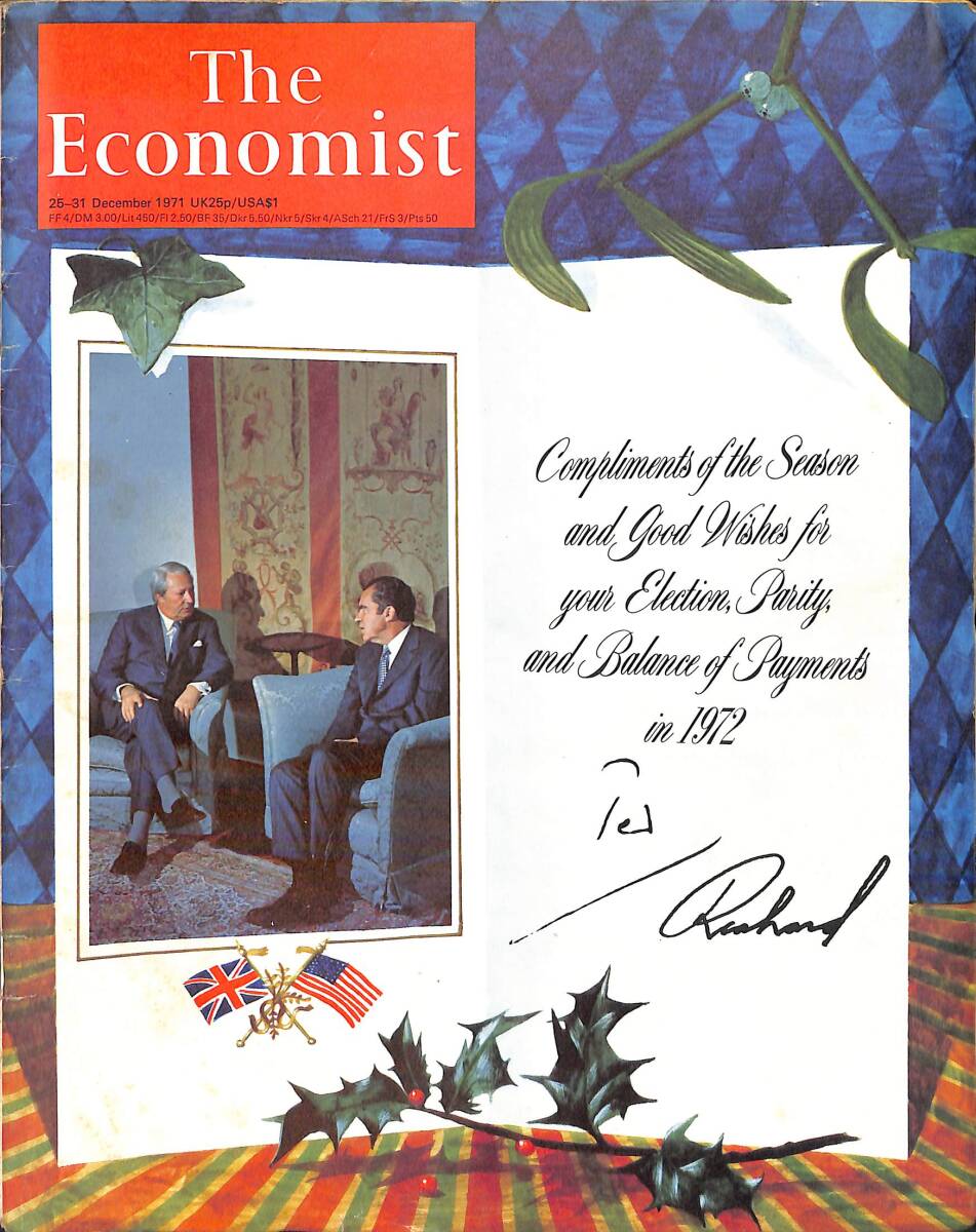 The Economist – 26-31 December 1971 – Pakistan's new president, Mr Zulfikar Ali Bhutto NDR100910 - 1