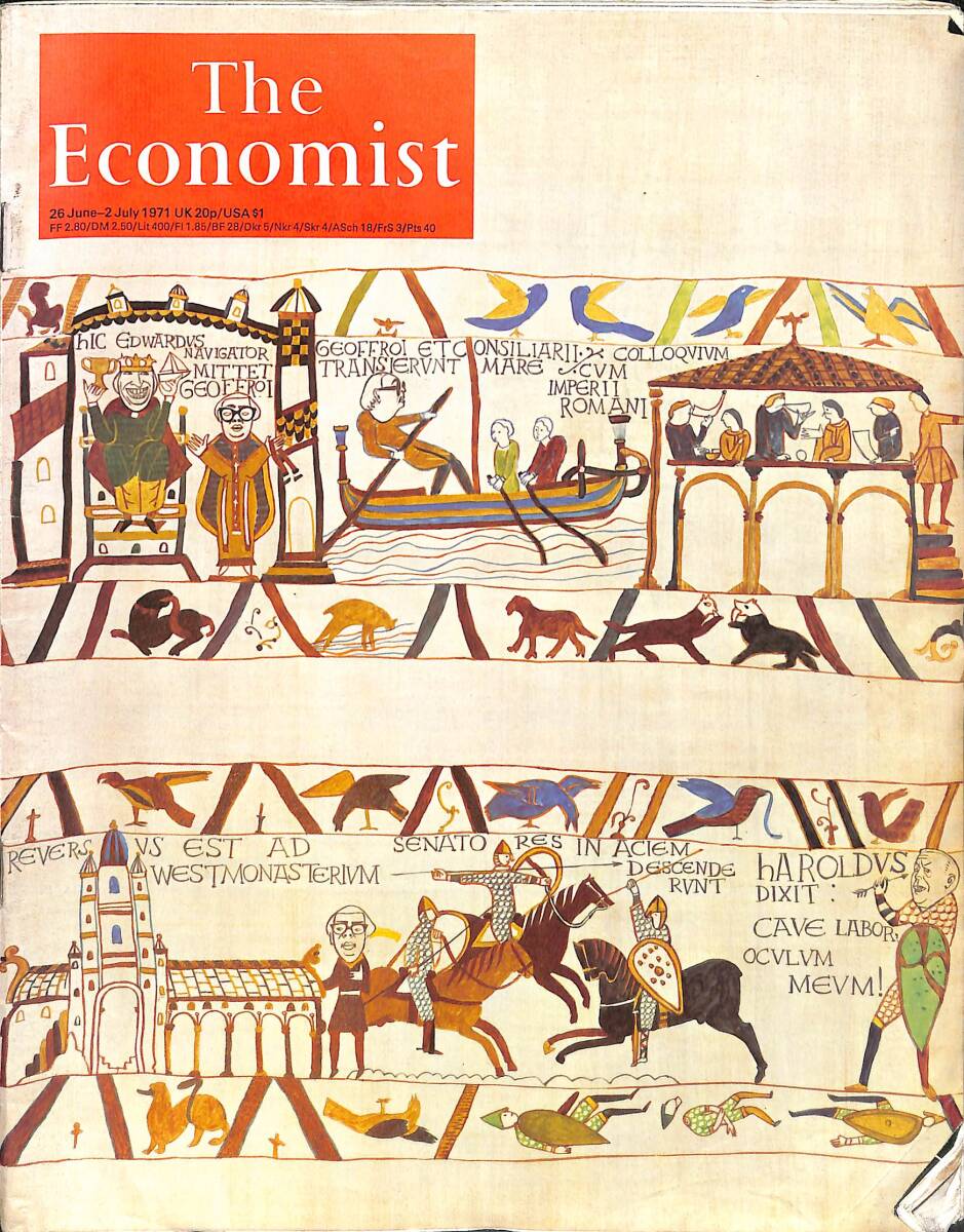 The Economist – 26 June - 2 July 1971 – J. lyons & Company LTD. – The terms Rippon won – The Faulkner initiative NDR100985 - 1