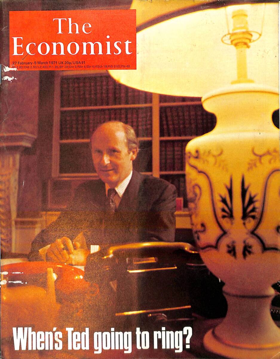 The Economist – 27 February - 5 March 1971 – It's harder when you get there – To Golda, with hope NDR100976 - 1