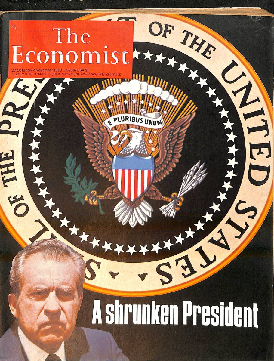 The Economist – 27 October - 2 November 1973 – Dissenting servants: Cox, Ruckelshaus and Richardson NDR100970 - 1