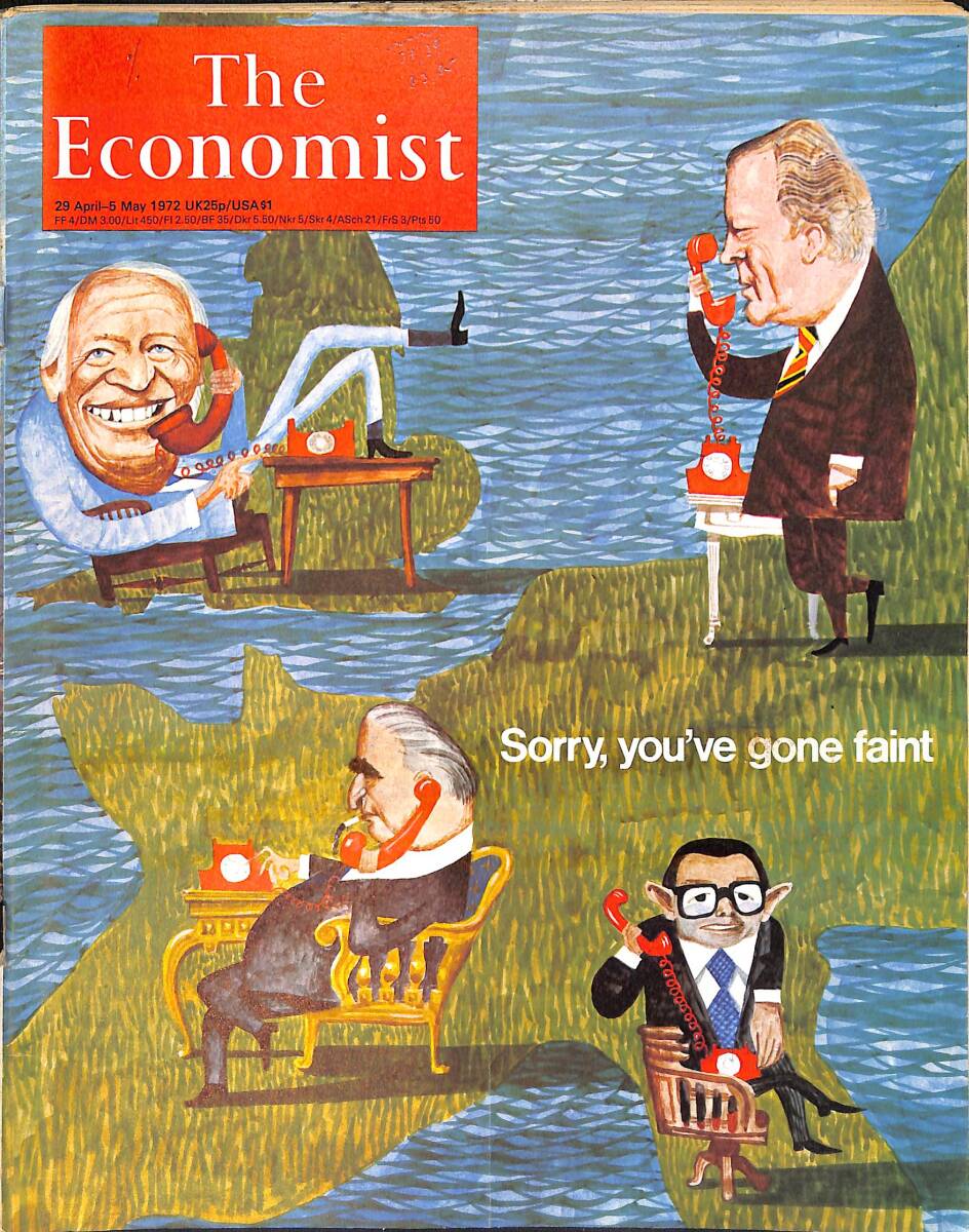 The Economist – 29 April - 5 May 1972 – The Labour party sells itself Short – Only the fittest Democrats survive NDR100922 - 1