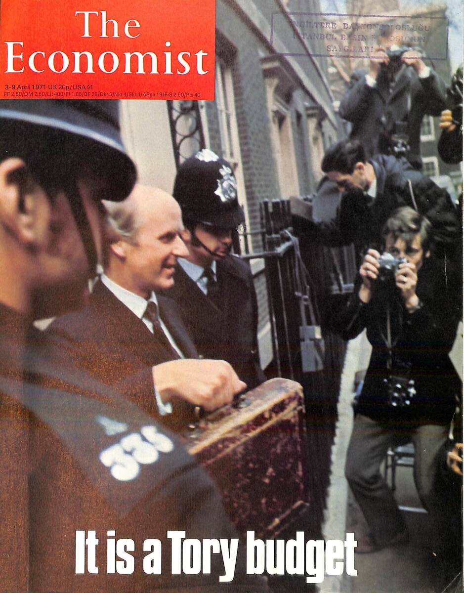 The Economist – 3-9 April 1971 – Brezhnev's middle line – East Pakistan's Sheikh Mujib looks a loser today NDR100980 - 1