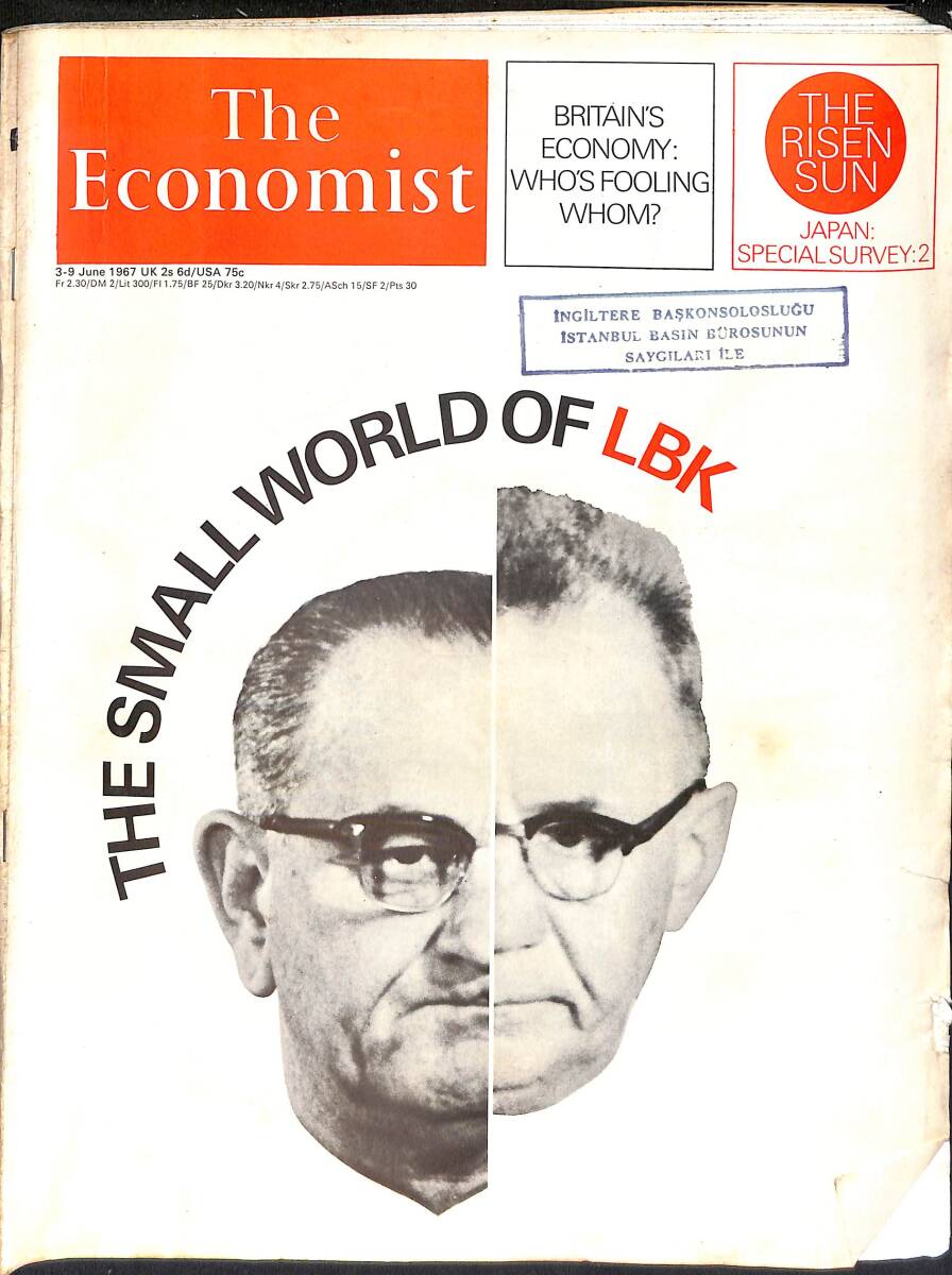 The Economist – 3-9 June 1967 – The new deal from Cunard: more work less haste, on your way to new york. NDR100906 - 1