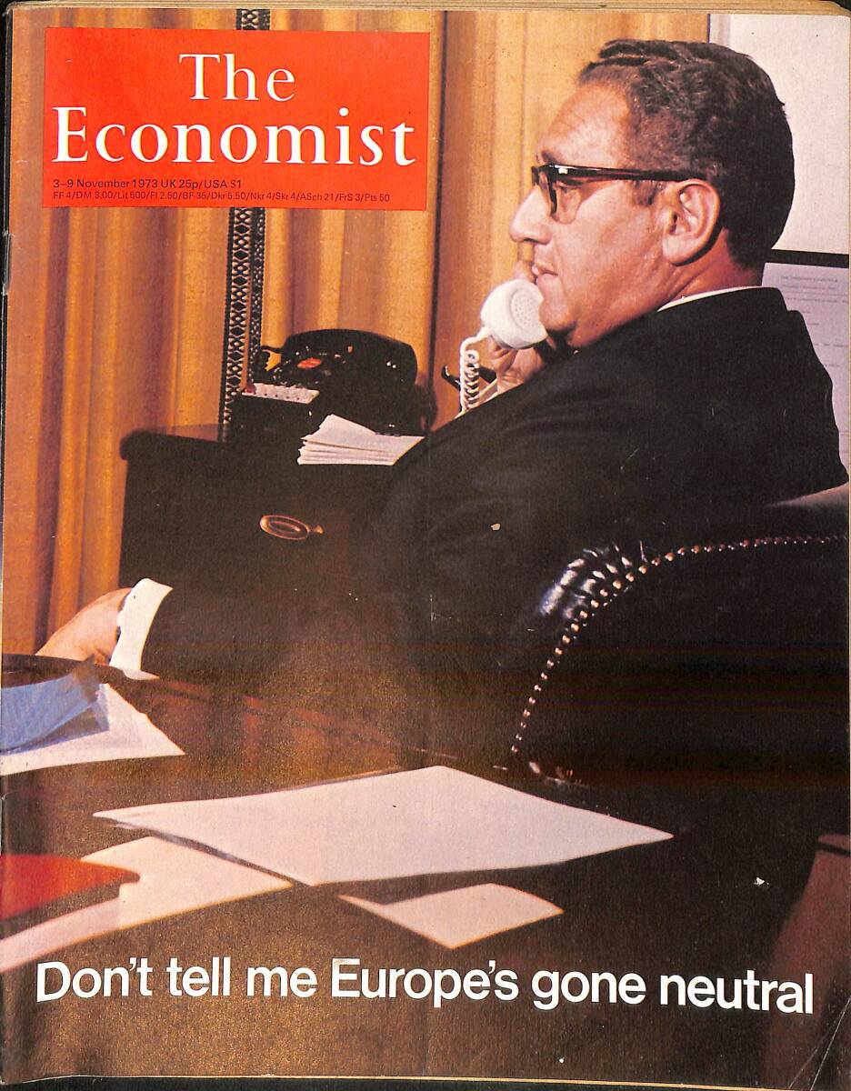 The Economist – 3-9 November 1973 – Could this work for Sinai? – Professor Archibald Cox – Democrats refine their reforms NDR100971 - 1