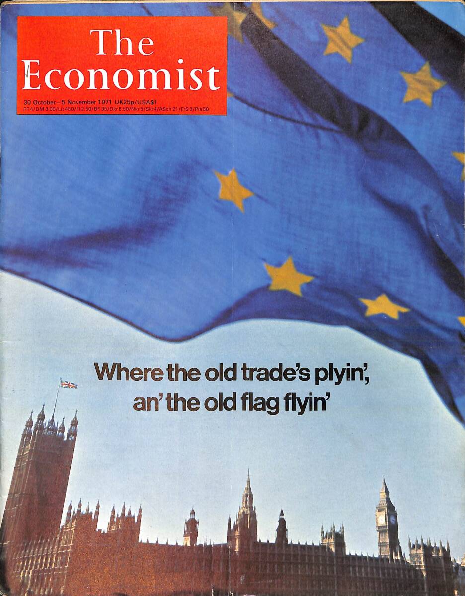 The Economist – 30 October - 5 November 1971 – Where the old trade's playin; an' the old flag flying – The Chinese are coming in NDR100884 - 1