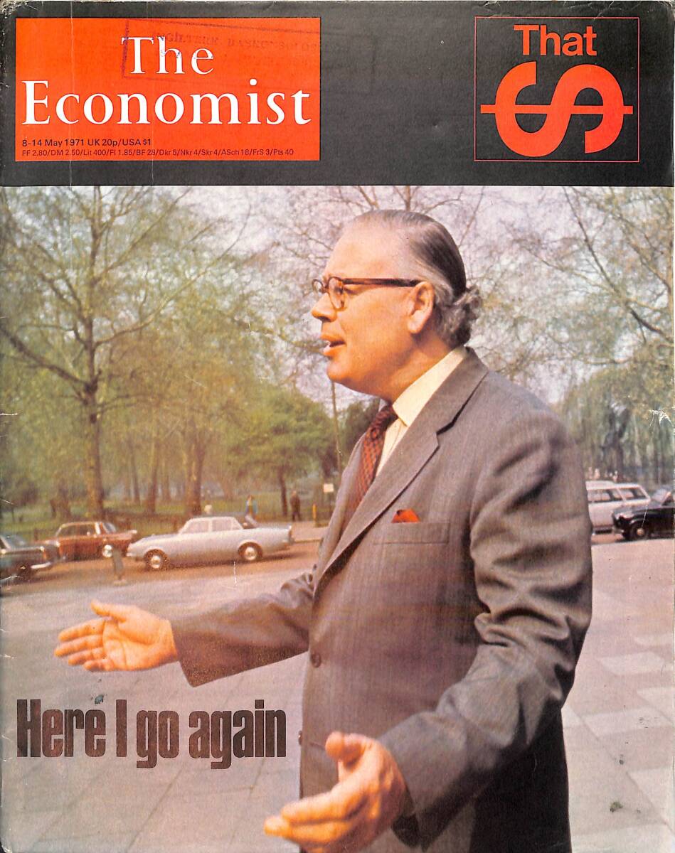 The Economist – 8-14 May 1971 – Ah, the CIA's at it again – Labour rides high in Scotland the Nationalists also ran NDR100900 - 1