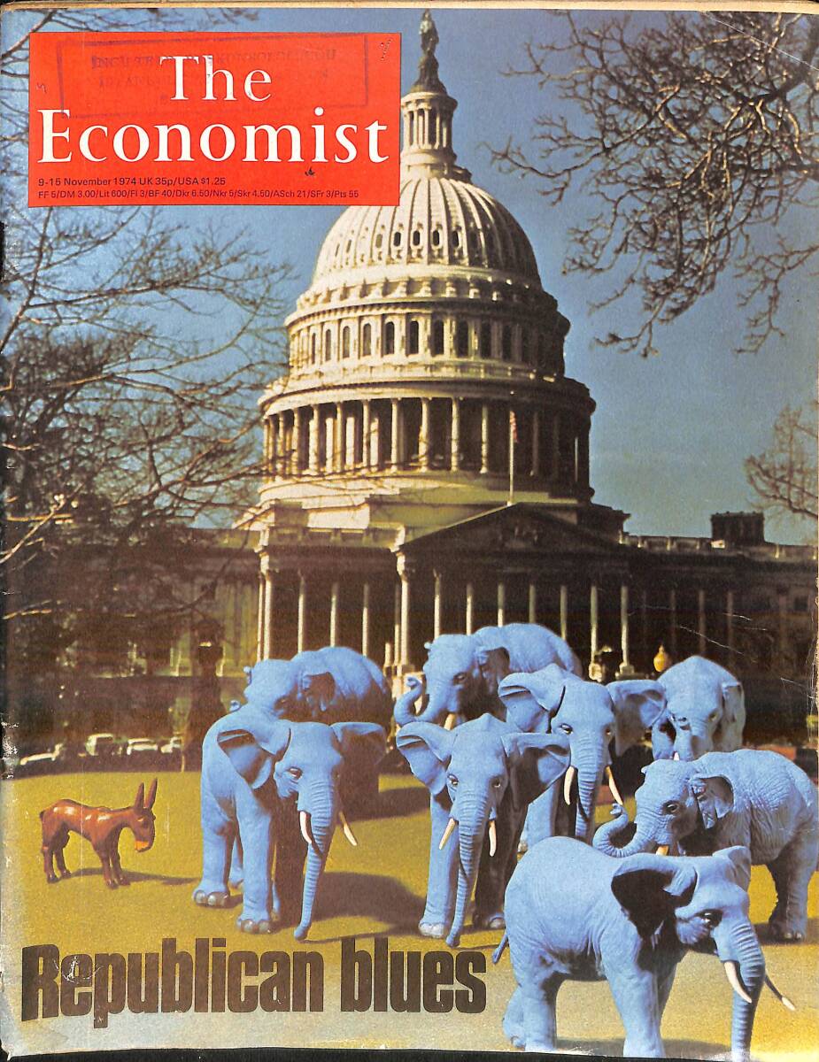 The Economist – 9 - 15 November 1974 – The post-election budget – Of Cabbages and kings – Nothing's private NDR100969 - 1