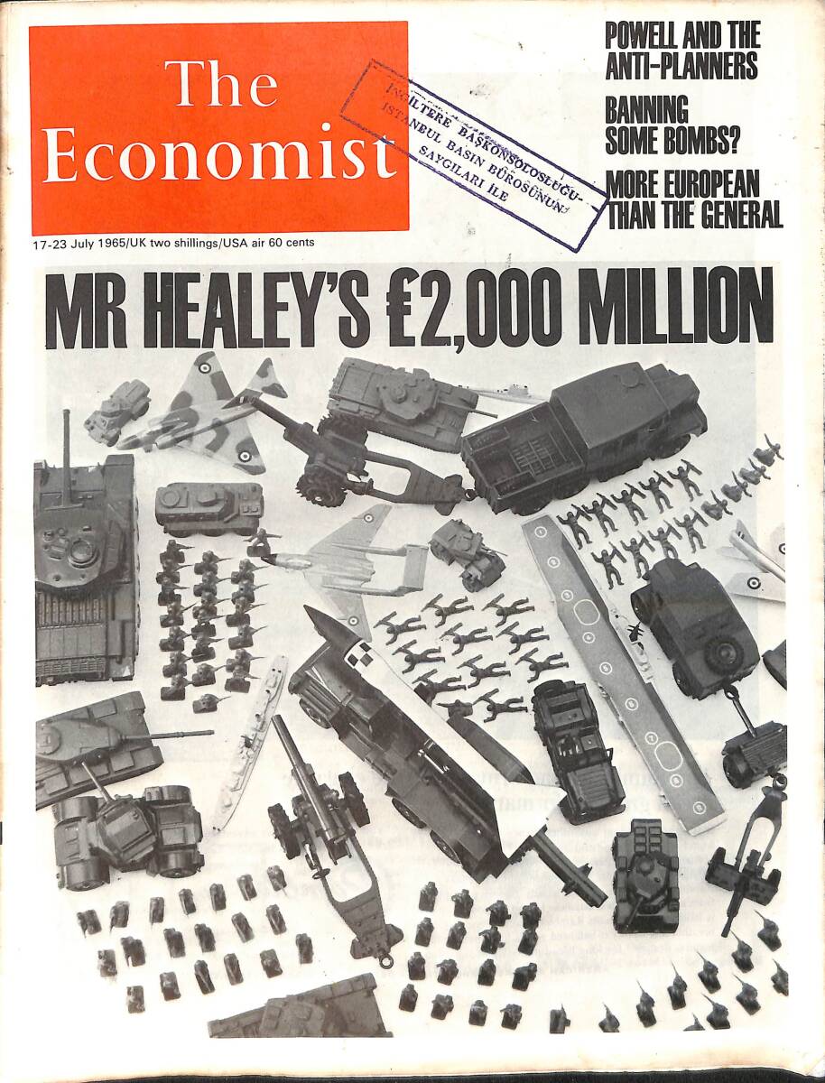 The Economist – AIR Edition – 17-23 July 1965 – Mr. Healey's £2.000 Million NDR100662 - 1