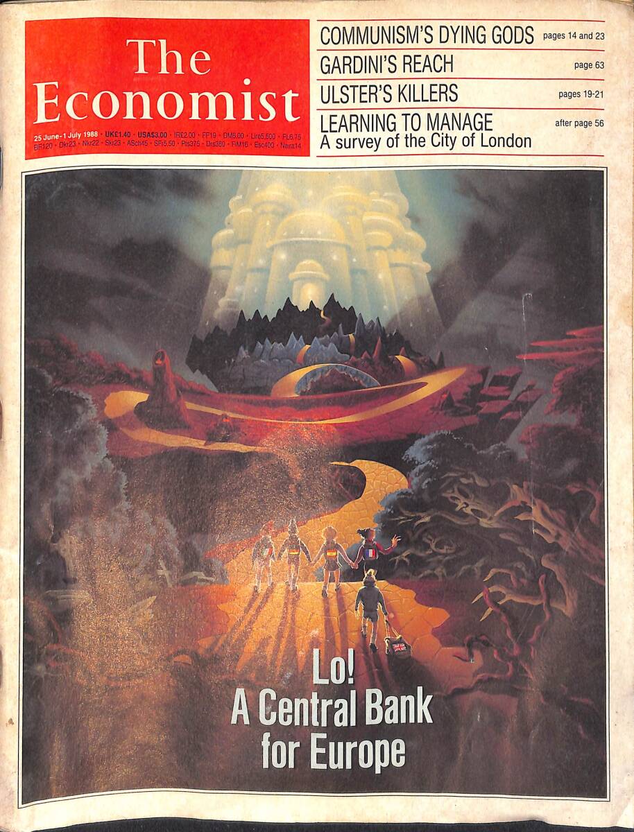 The Economist – AIR Edition – 25 June - 1 July 1988 – Luther Calvin Gorbachev – Twice-hit Ozal NDR100679 - 1