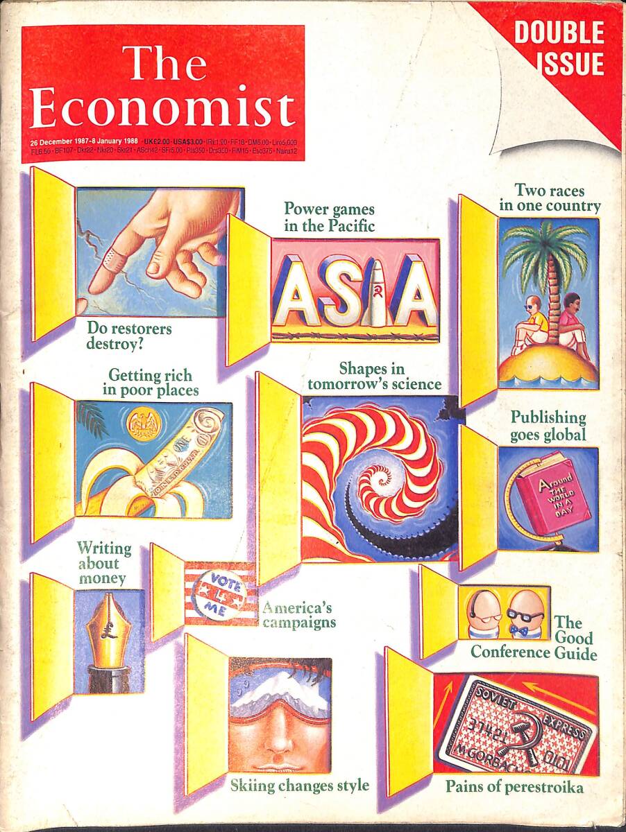The Economist – AIR Edition – 26 December 1987 - 8 January 1988 – Franz Josef strides back – Kasparov is still king NDR100678 - 1