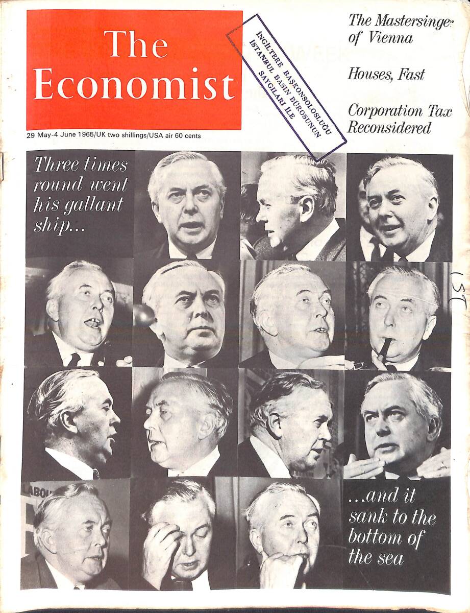 The Economist – AIR Edition –29 May - 4 June 1965 – The Mastersinge of Vienna – Corporation Tax Reconsidered NDR100665 - 1