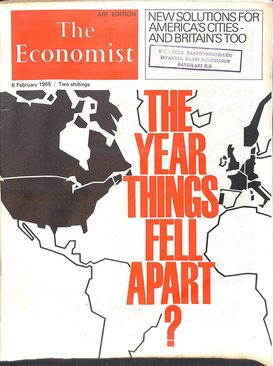 The Economist – AIR Edition – 6 February 1965 – New Solutions For America's Vities-And Britain's Too NDR100659 - 1