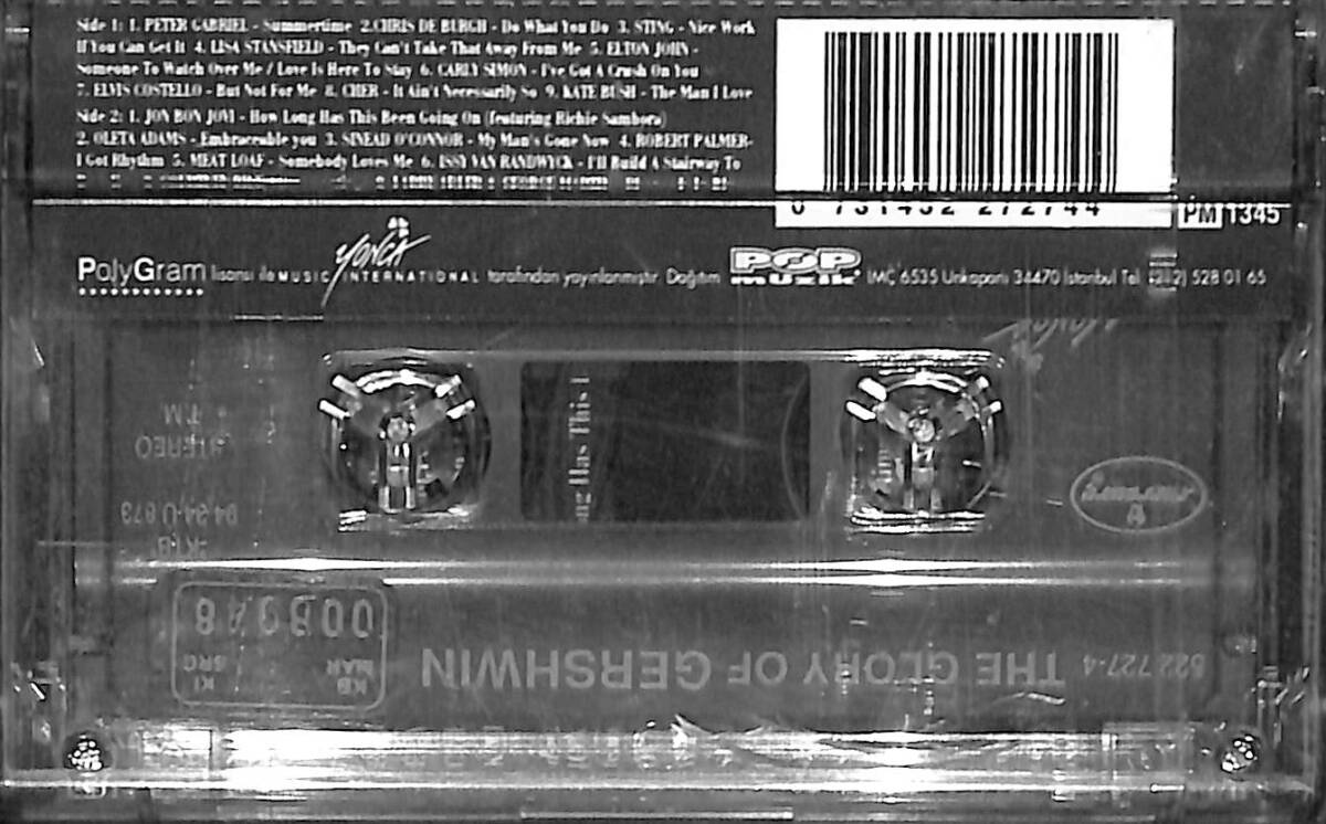 The Glory Of Gershwin Kaset (Siyah Bandrol - Sıfır) KST27047 - 2