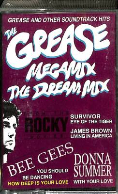 The Grease Megamix The Dream Mix (Rocky-Bee Gees-Donna Summer-Survivor) Kaset (İkinci El) KST25417 - 1