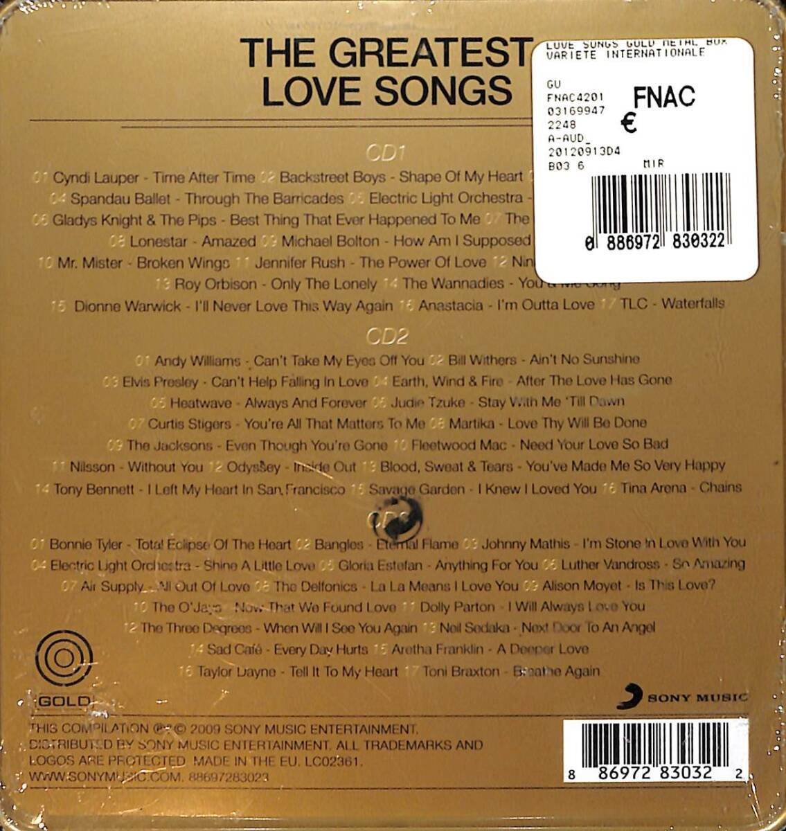 The Greatest Love Songs CD (Sıfır) CD5618 - 2
