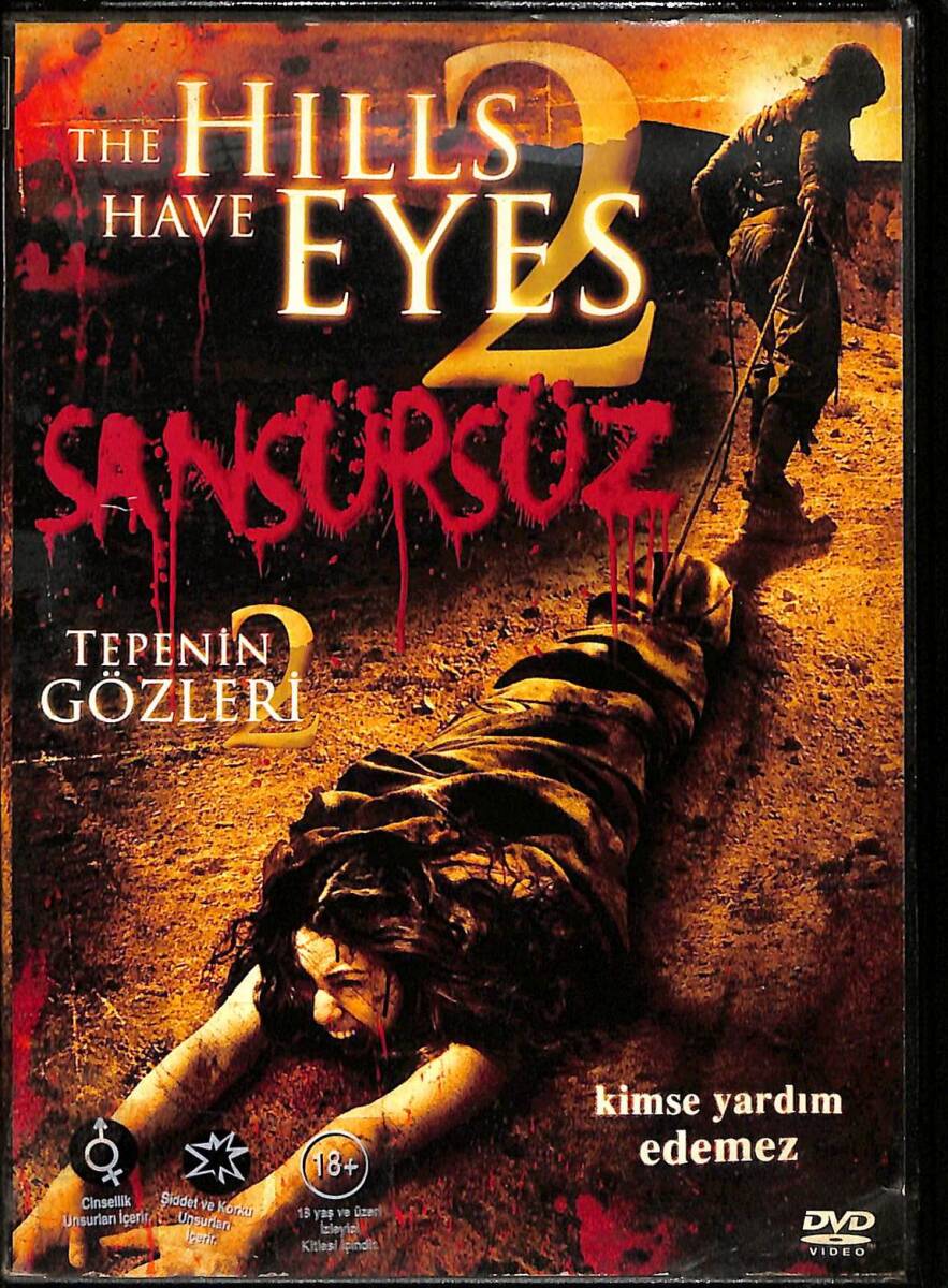 The Hills Have Eyes 2 Tepenin Gözleri 2 DVD Film (İkinci El) DVD2560 - 1