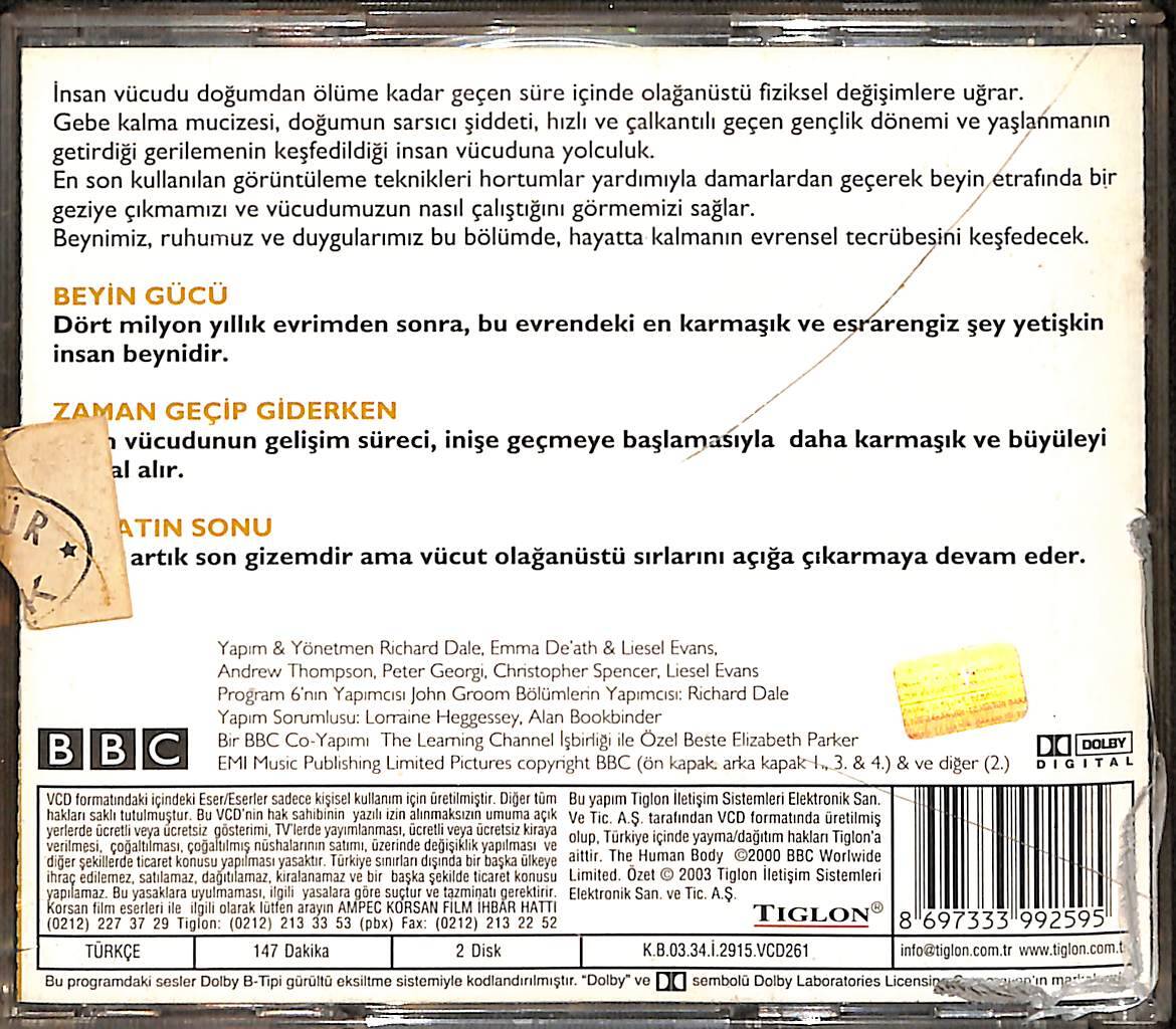 The Human Body 2 Orijinal VCD Film VCD29190 - 2
