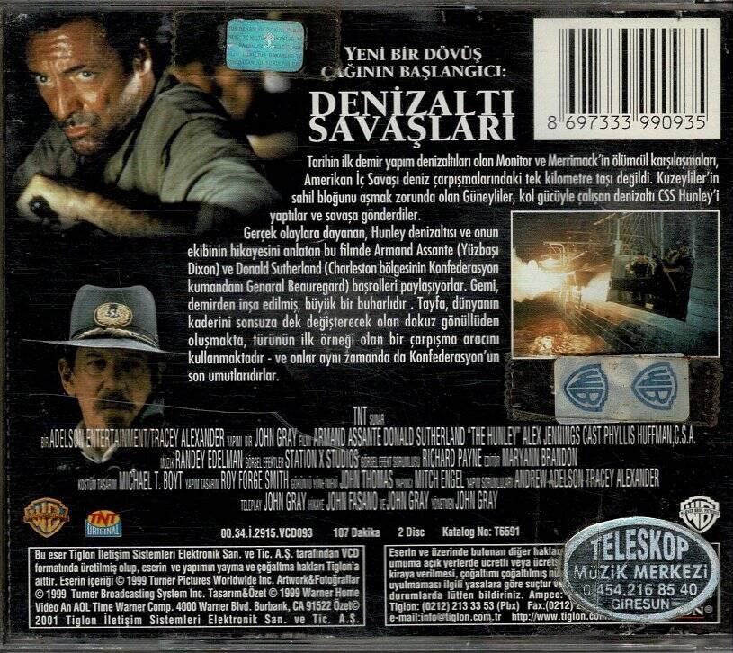 The Hunley VCD Film VCD10029 - 2