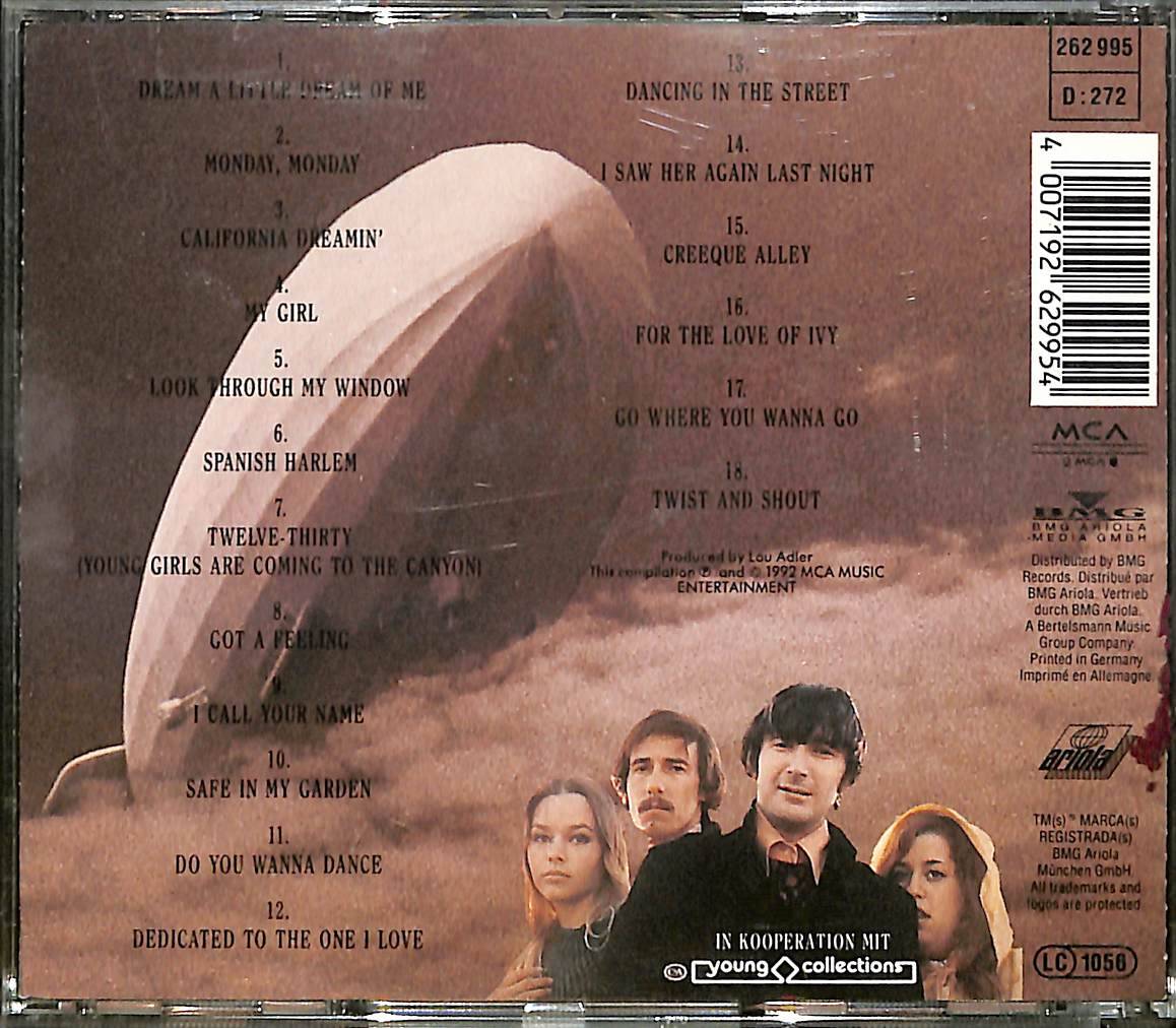 The Mamas & The Papas - Daydream CD (İkinci El) CD5019 - 2