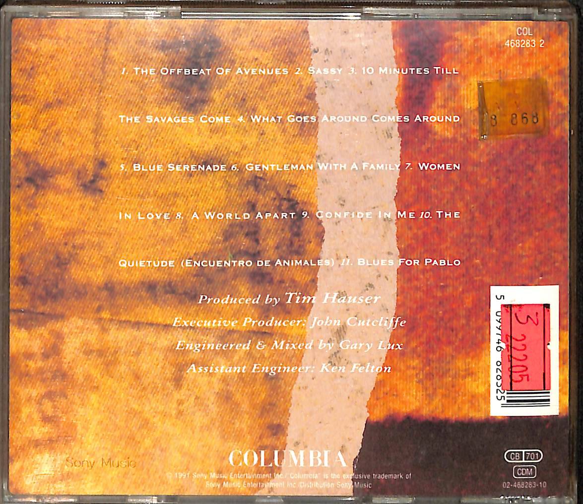 The Manhattan Transfer - The Offbeat Of Avenues CD (İkinci El) CD4365 - 2
