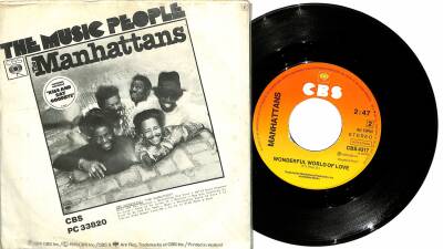 The Manhattans – Kiss And Say Goodbye 1976 - Hollanda (108) - 2