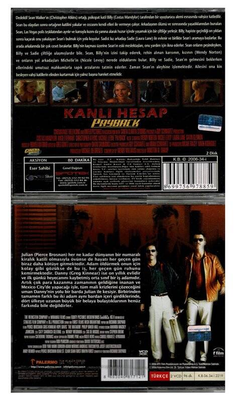 The Matador Kanlı Hesap - 2 Adet VCD Film VCD710 - 2