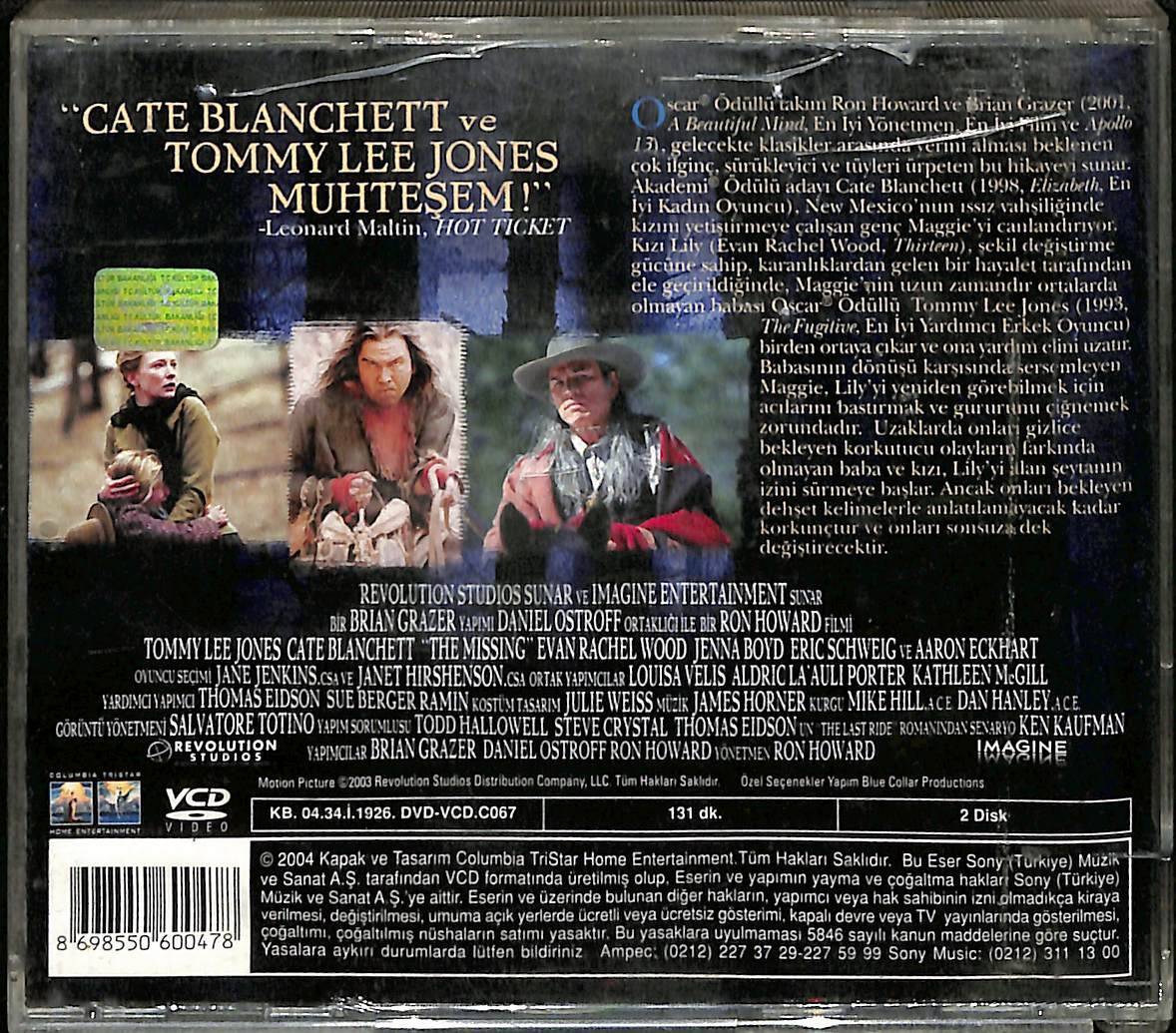 The Missing - Kayıp VCD Film VCD15714 - 2