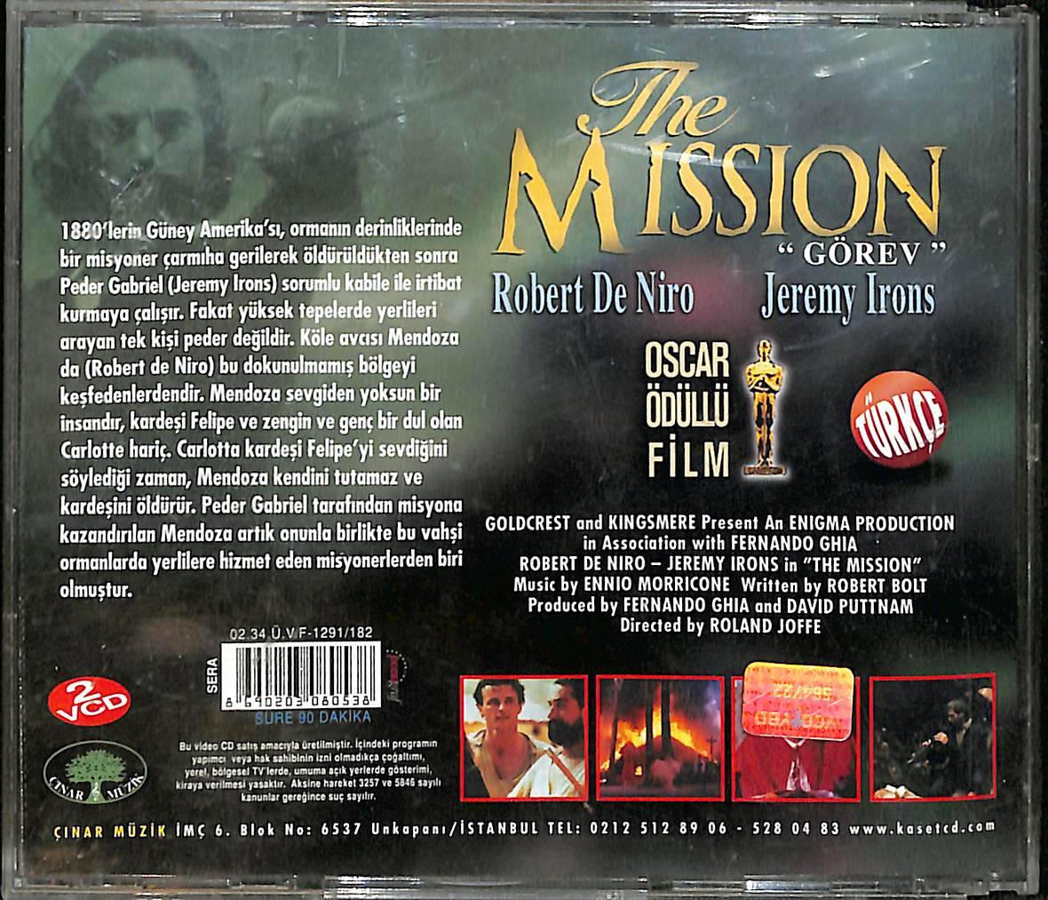 The Mission ''Görev'' VCD Film (İkinci El) VCD27594 - 2