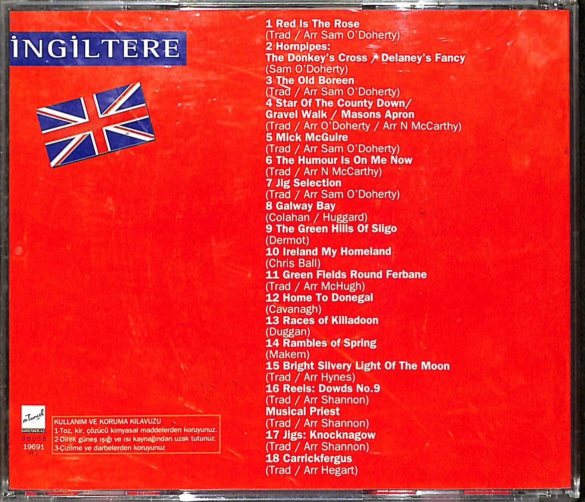 The Music of England İngiltere CD (İkinci El) CD4075 - 2