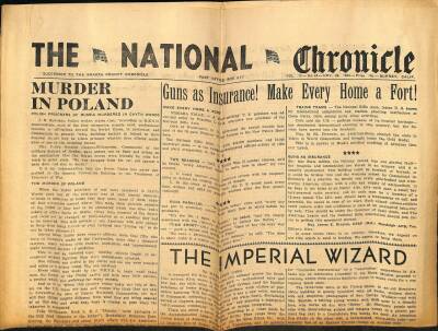 The National Chronicle Vol.13 No43 Nov.26 1964 The Imperial Wizard GZ60027 - 1